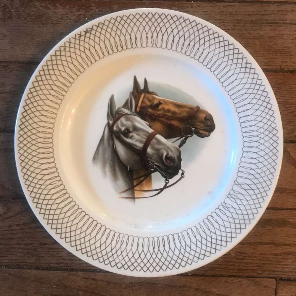 Horse plate